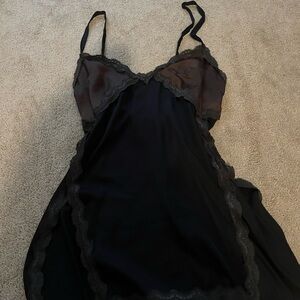 Free People On the rise mini slip dress